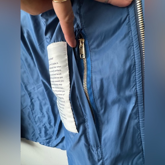 Aviator Nation Unisex Traveler Lightweight Jacket Sea Red Small - Picture 11 of 16